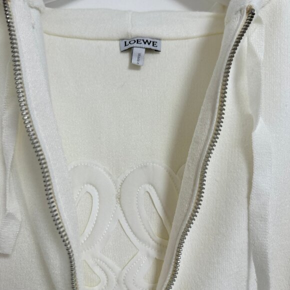 Loewe Anagram wool-blend zip-up hoodie - Picture 10 of 11